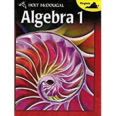 Holt McDougal Algebra 1: Student Edition 2012, HOLT MCDOUGAL, 9780547501505