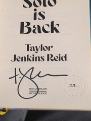 Exclusive Signed Numbered 129/500 Taylor Jenkins Reid Carrie Soto is Back HC NF