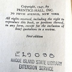 1947 Championship Football Dana X. Bible First Edition Prentice Hall *