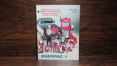 Enerpac CS653 Catalog Hydraulic Tools for General Construction