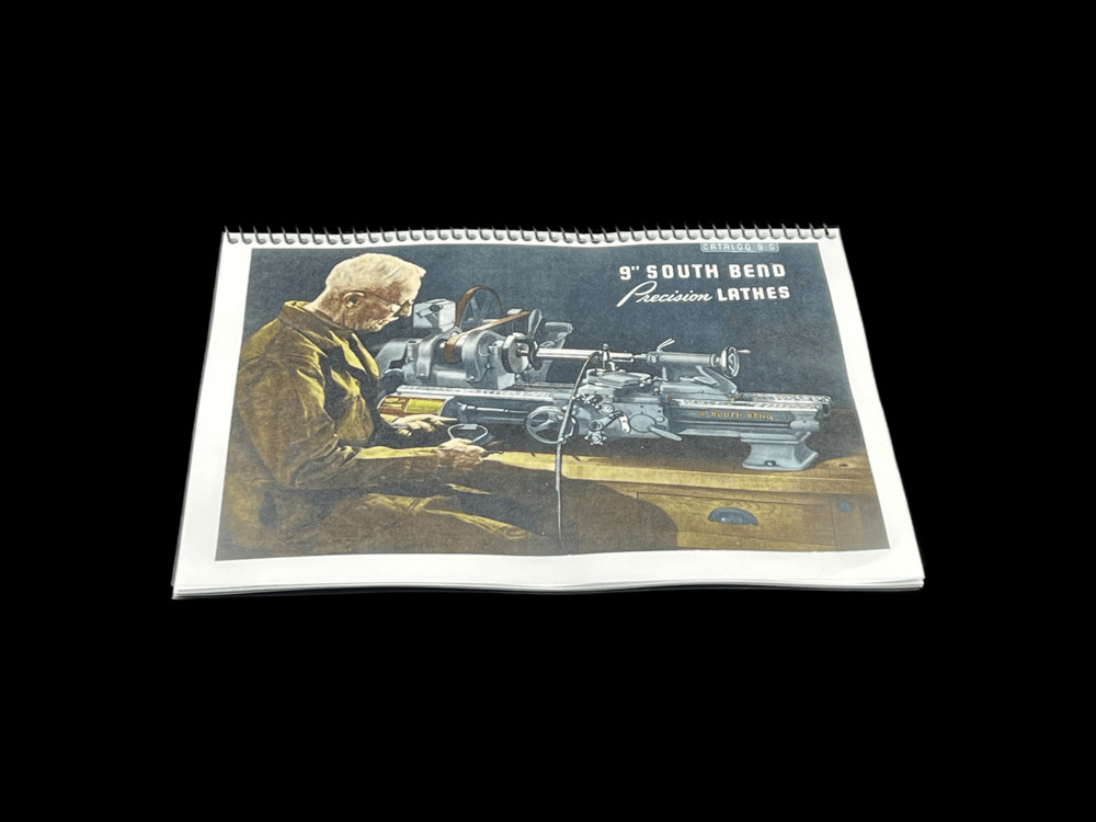 South Bend 9″ Precision Lathes Catalog 9-F: Manual, 36 Pages, Full Color