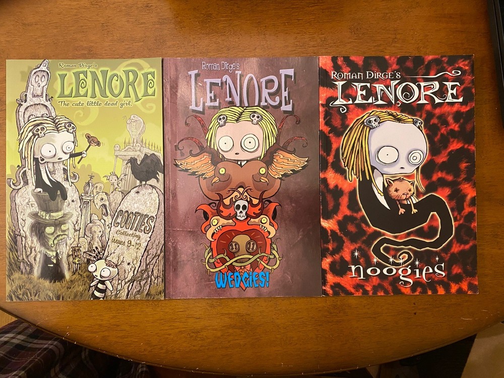 Lenore First Edition Vol 1 TPB Set: Noogies, Wedgies, and Cooties by Roman Dirge