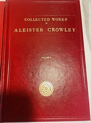 Collected Works of Aleister Crowley Hardcover, 3 Volume Set (with portraits)