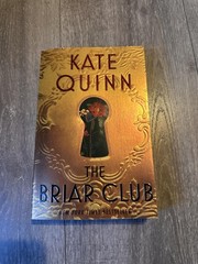 The Briar Club Kate Quinn Hardcover Dust Jacket Historical Fiction Gold Novel