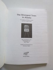 The Strangest Town in Alaska by Alan Taylor (paperback, 2000)