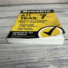ATI TEAS 7 Secrets Study Guide Mometrix Test Preparation Paperback – Acceptable