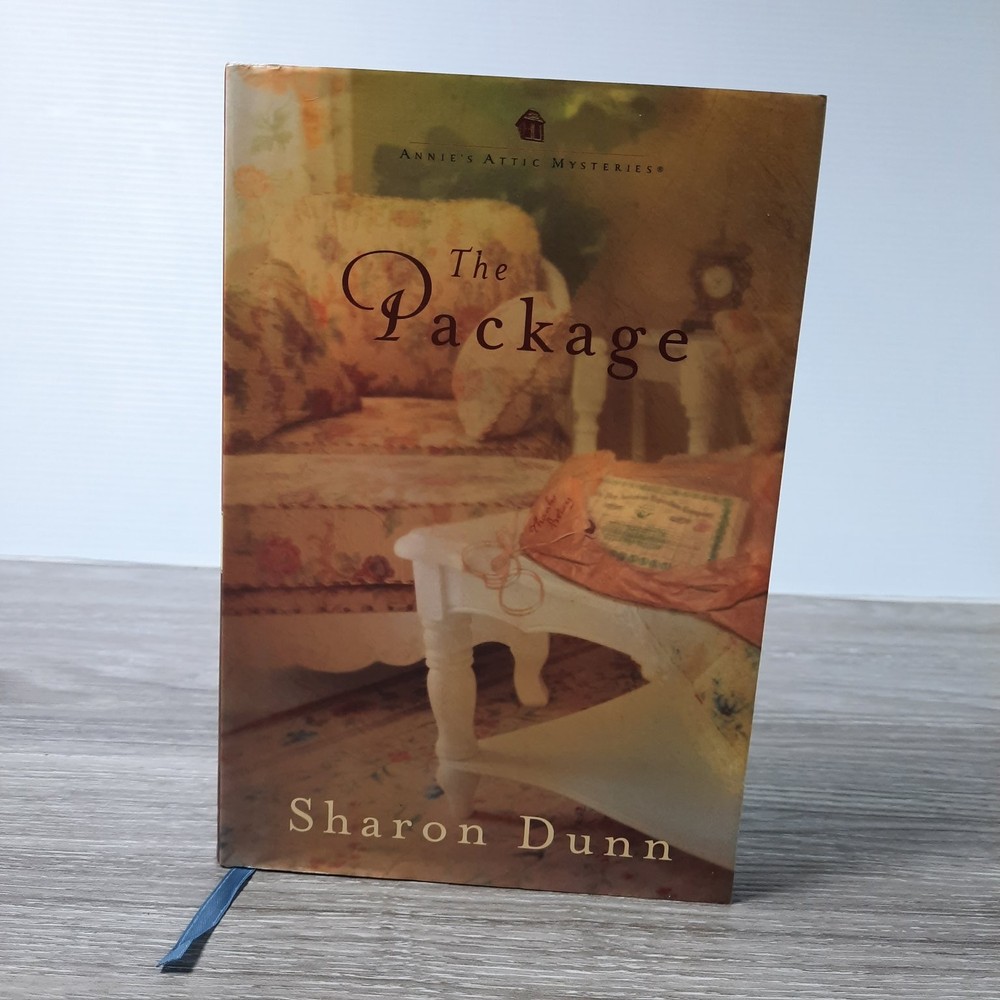 The Package Sharon Dunn 2019 Annie’s Attic Mysteries Romantic Suspense Novel
