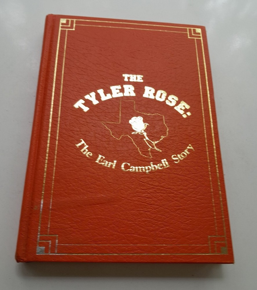 SIGNED Tyler Rose: Earl Campbell Story, P. Miller 1997 HC Horns Oilers football