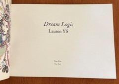 Lauren YS Dream Logic Paperback Art Book 2021 Von Zos RARE – SEE PHOTOS
