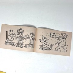 Vintage 1950s Coloring Book Lot Mid Century Children Activity Books
