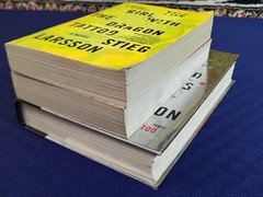Stieg Larsson, Millennium Trilogy Series Girl with the Dragon Tattoo Book 1-3