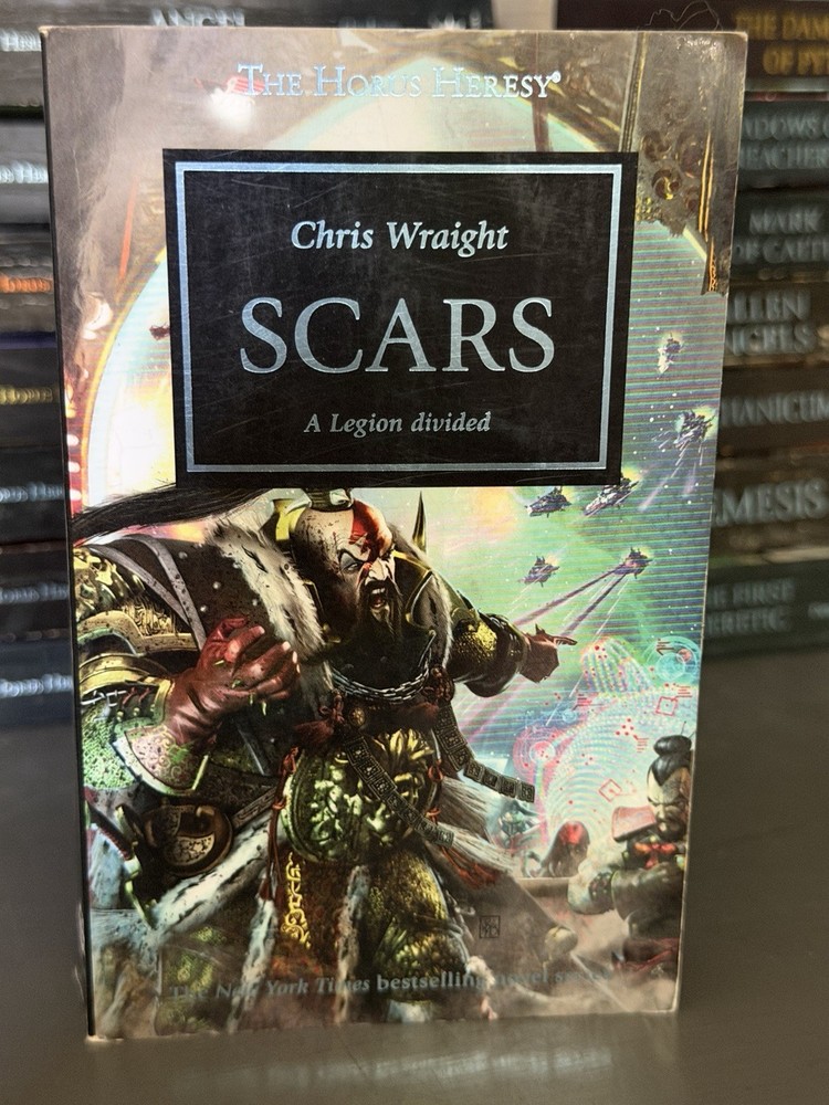 The Horus Heresy: Scars Warhammer by Chris Wraight MM Paperback 2014 1st Edition