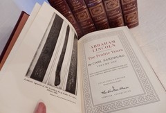 Easton Press-6 Vols-Abraham Lincoln-PRAIRIE YEARS & WAR YEARS-Carl Sandburg-1995