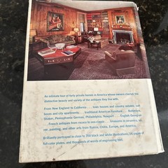 ate homes in america living with antiques book, by edited by alice winchester a