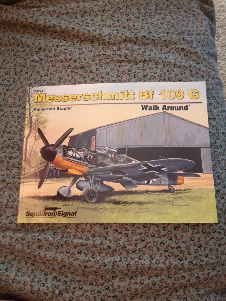 Squadron Messerschmitt Bf 109G Walk Around by Hans-Heiri Stapher #25043