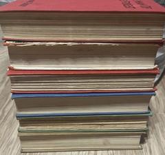 Lot of 6 Vintage Zane Grey Hardcovers – 1 w/ Dust Jacket – Harper & G&D