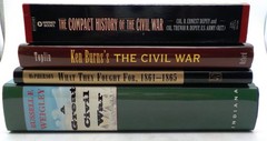 CIVIL WAR 4 Books Ken Burns-Military Political History-What They Fought For