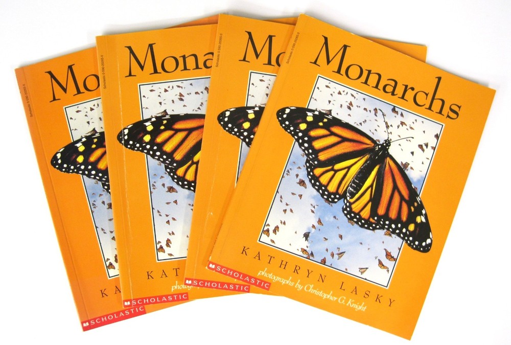 MONARCHS by Kathryn Lasky 4 BOOKS Guided Reading Level Y