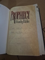 VTG Prophecy Study Bible NKJV Hardcover 1997, John Hagee, Nelson 1462,Black