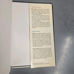 Vintage Antenna Engineering Handbook Second Edition 1984 Johnson Jasik HC DJ