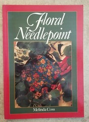 Floral Needlepoint Pattern Book by Melinda Coss 112 Pages Very Nice!