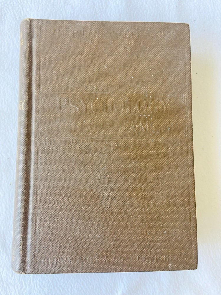 Psychology by William James 1913 Hardcover