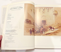 Yesterday and Today The Holy Land Lithographs by David Roberts STUNNING BEAUTIFU