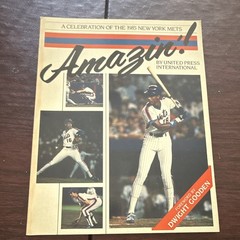 United Press International Amazin! 1985 New York Mets Paperback 1986 Foreword