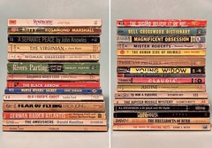[LOT of 30] Vintage Paperbacks Great Authors & Titles Various Mixed Genres Clean
