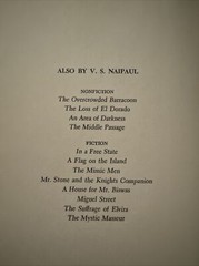 GUERRILLAS By V. S. Naipaul – Hardcover