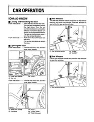 KUBOTA L3710 L4310 L4610 CAB OPERATORS MANUAL – WIRE BOUND – STURDY COVERED