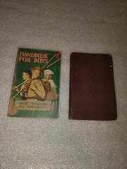 Boy Scouts Handbook for Boys 1940 & Scoutmasters 1929 Manual Vintage Lot