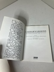 Caesar’s Legions, The Roman Soldier 753 BC to 117 AD Osprey History