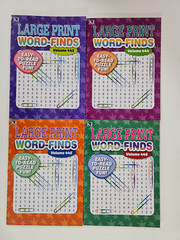 Large Print Word-Finds Puzzle Books Kappa Games,Search,Hunt~ Pick up to 30 Vols