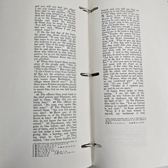 The New Covenant New Testament RSV Wide Margin 3 Ring Binder 1962 Looseleaf