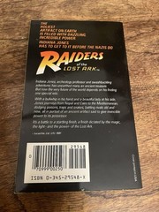 Raiders Of The Lost Ark ~ Campbell Black ~ 1981 (2nd Printing)