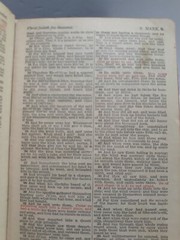 Red Letter Testament thomas nelson red cover antique