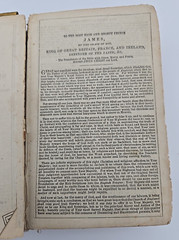 Holy Bible Antique Pocket Size King James 3.5 x 5.5 in. Eyre and Spottiswoode