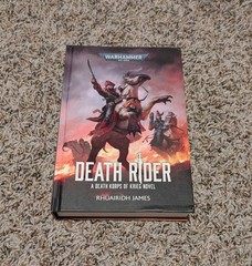 Death Rider – Warhammer 40k Krieg – Black Library – Rhuaridh James – Hardcover –