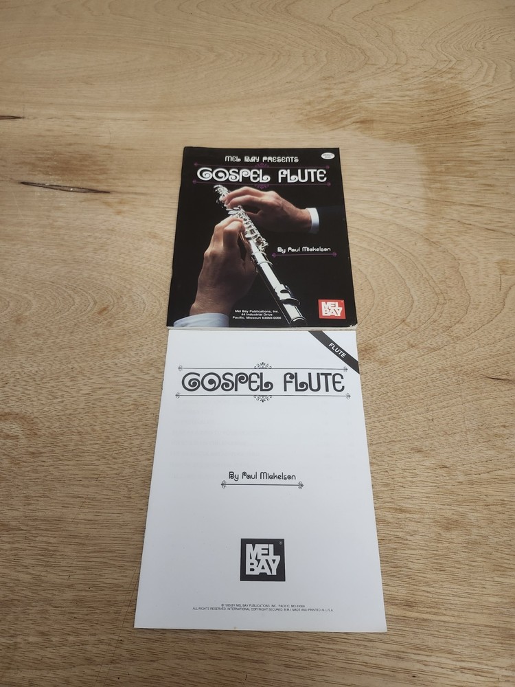 GOSPEL FLUTE By Paul Mickelson Mel Bay Presents Sheet Music 1995