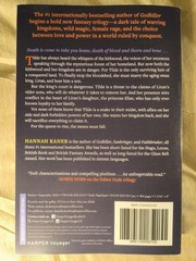 A Snake Among Swans Hannah Kaner NEW Paperback ARC Epic Fantasy Magic Romantasy