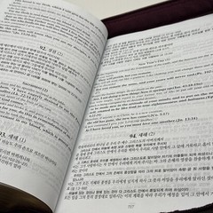 NIV Bible English/Korean Study Bible Brown Zipper-Red Letter Word of Life Press