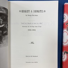 Krazy And Ignatz 1916-18 And 1919-1921; Lot Of 2; Free Ship; LB7