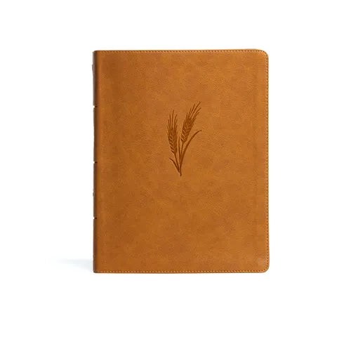 KJV Notetaking Bible, Large Print Edition, Camel Leathertouch – Imitation