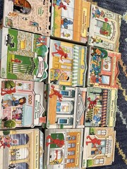 Sesame Street Elmo’s Neighborhood Board Book Lot of 24 Vintage 1998-2000 CTW