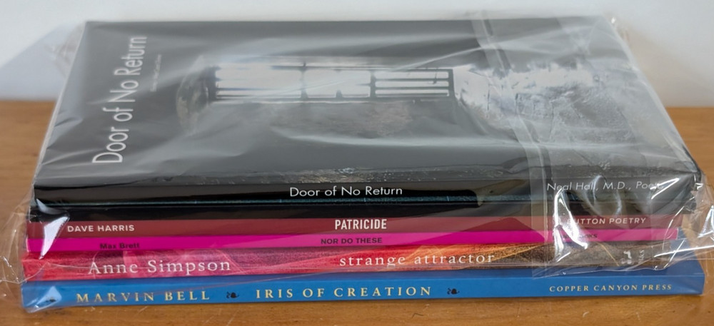 Lot of 6 Poetry Books Harris, Bell, Simpson, Brett, Pisarra, Hall… lot 065