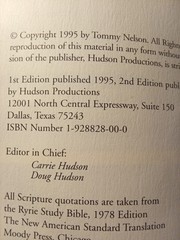 Song of Solomon Study Guide -Tommy Nelson, 1st Edition