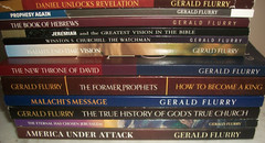 Lot of 15 Conspiracy Theory Books – Gerald Flurry – Prophecy Religious – PB