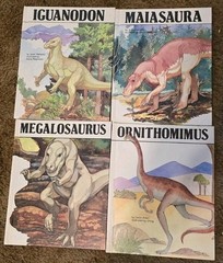 25 of 26 Books Janet Riehecky Childrens Dinosaur Books World Tyrannosaurus Youth