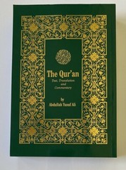 Holy Quran Arabic English Translation by Abdullah Yusuf Ali ~ Paperback